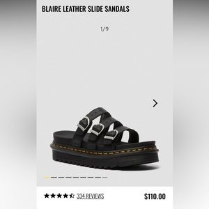 Dr Martens Blaire Platform Sandals size 7